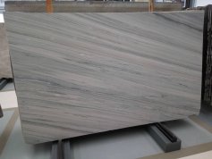 River white marble slab